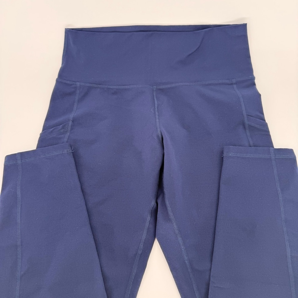 OFFLINE By Aerie The Hugger High Waisted Pocket True Royal Navy Leggings Size XL - Picture 6 of 8